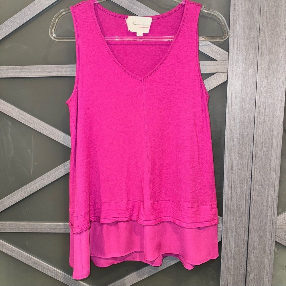 Pink Sleeveless Top